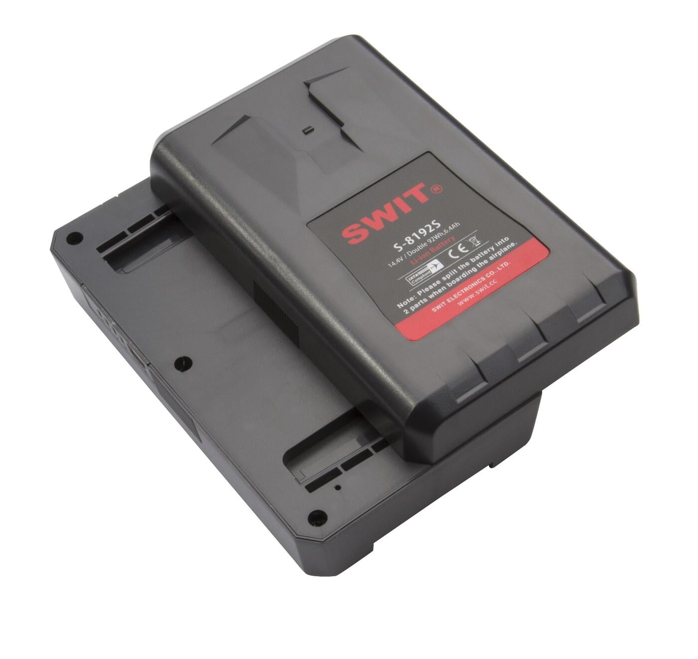S-8192S | total 184Wh Air friendly IATA-complied SWIT patented Battery, V-Mount S-8192S | total 184Wh Air friendly IATA-complied SWIT patented Battery, V-Mount